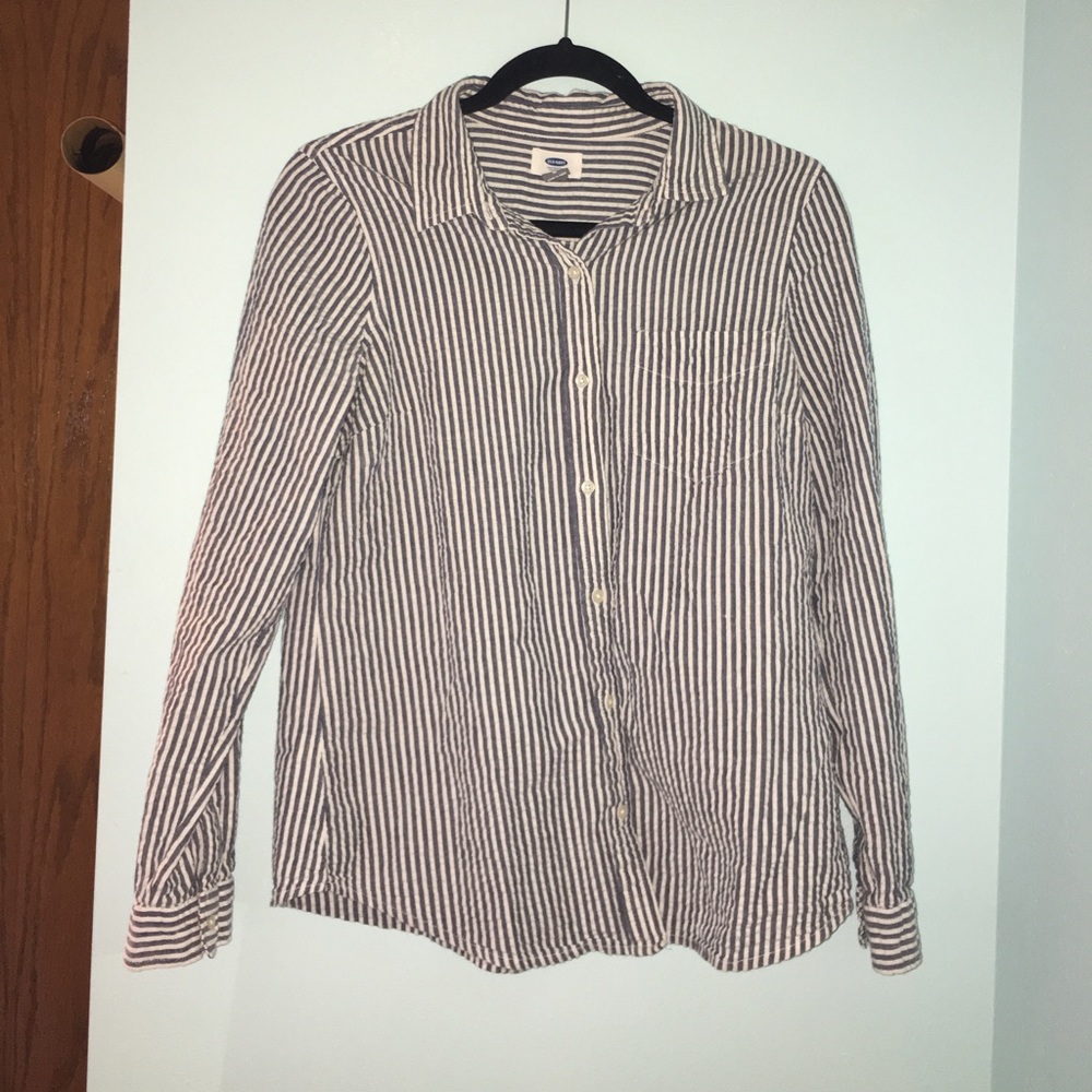 classic striped beach flannel